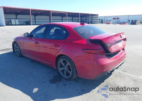 2018 Alfa Romeo Giulia Rwd from USA, damaged, VIN ZARFAEBN4J7567498